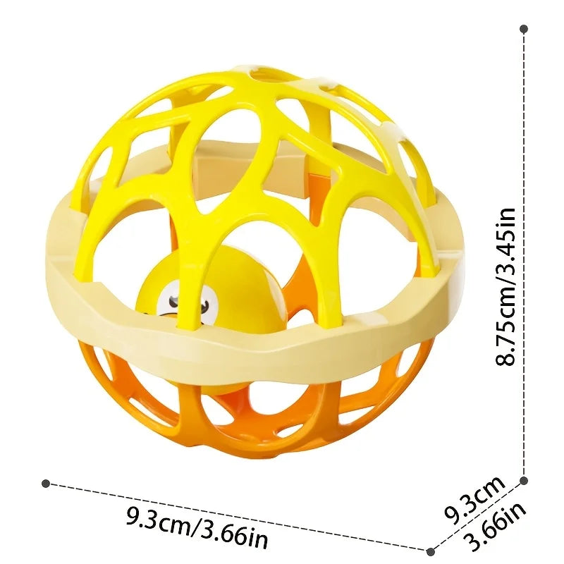 3/1pcs Toddler Double-headed Hand Rattles Soothing Hand Grip Rattles Toys Baby Rattle Baby Nibbling Toys Baby Toys Inflat Hammer