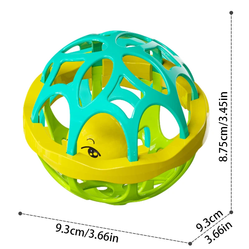 3/1pcs Toddler Double-headed Hand Rattles Soothing Hand Grip Rattles Toys Baby Rattle Baby Nibbling Toys Baby Toys Inflat Hammer